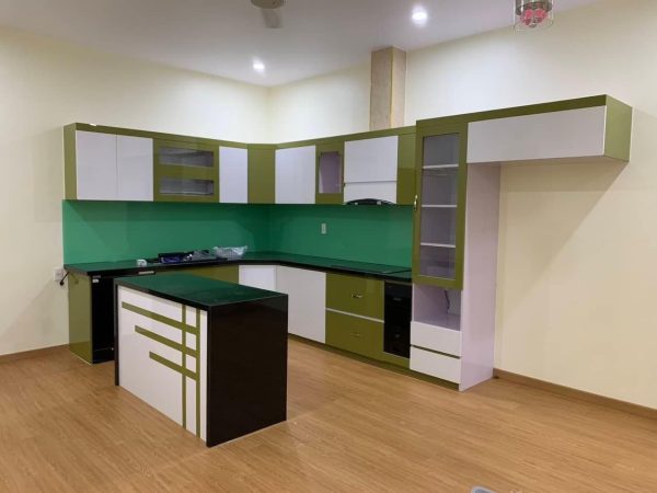 Tủ Bếp Nhựa Cánh acrylic – TBN456