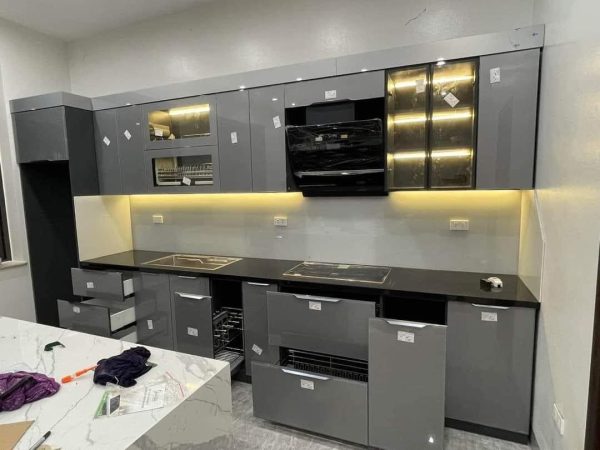 Tủ Bếp Nhựa Cánh acrylic – TBN220