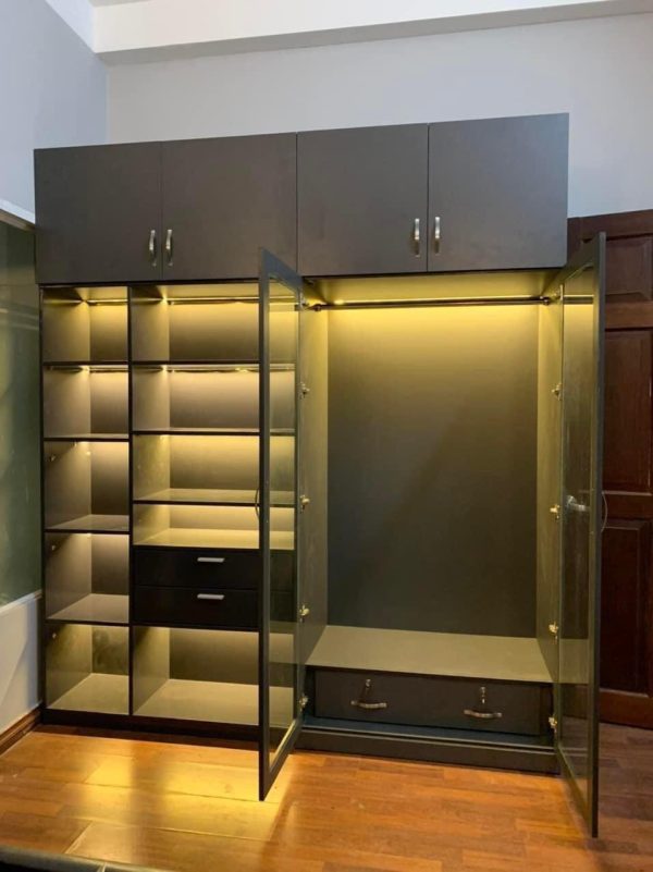 Tủ Quần Áo Nhựa Cánh Kính – TCK22